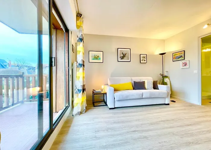 Echappee Chic - Balcon - 150 M Casino Deauville & Plage